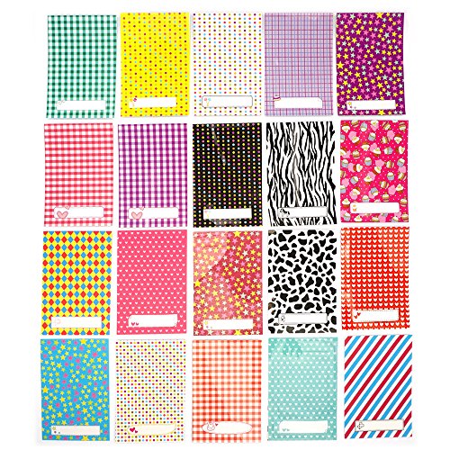FoRapid 20 Sheets Creative Film Decor Border Sticker For FujiFilm Instax Mini 9 8 7s 25 50s 90 7-Message Memo Pattern