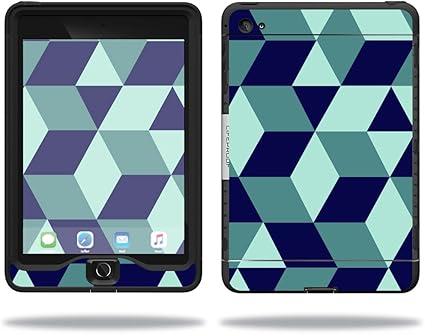 Amazon Com Mightyskins Skin Compatible With Lifeproof Apple Ipad Mini 4 Case Nude Case Wrap Cover Sticker Skins Geo Tile