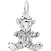 Teddy Bear Charm, Charms for Bracelets and Necklaces