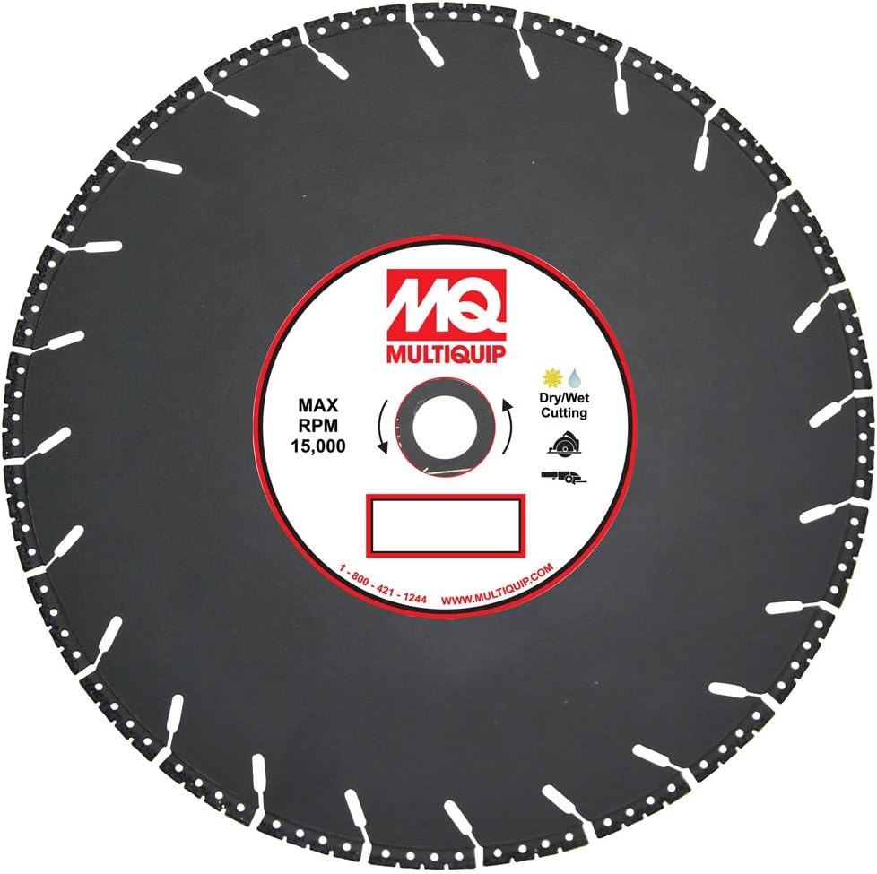 Multiquip 14HSE Premium Everything Diamond Blade, 14Inch x 0.125Inch