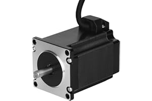 YEJMKJ Nema 23 Stepper Motor 76MM Bipolar 4A 2Nm/283.2oz.in 57 Motor 2 Phase 4-Lead High Torque Nema23 Stepper Motors 1.8 Degree for CNC Engraving Machine 3D Printer, 2.25x2.25x3.0inch