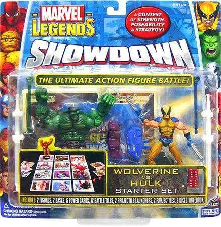 Marvel Legends Showdown Starter Set: Hulk and Wolverine by Toy Biz International