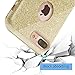 MILPROX Glitter Case Compatible for iPhone 8 Plus/7 Plus, Shiny Sparkle Bling, 3 Layer Hybrid Protective Soft Phone Case Compatible for iPhone 7 Plus/8 Plus