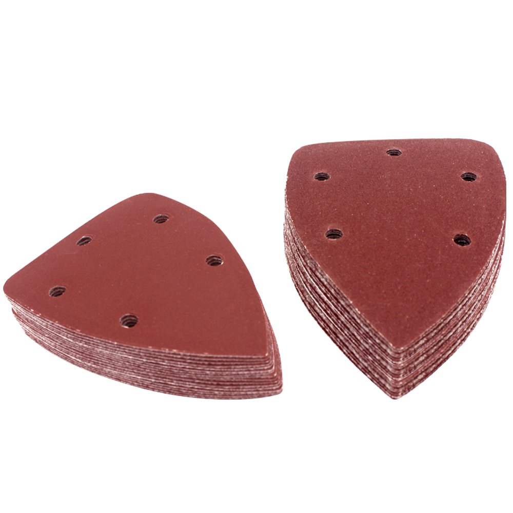 Coceca Mouse Detail Sander Sandpaper Sanding Paper Assorted 40 80 120 180 240 Grits (50pcs Mouse Sandpaper) - - 