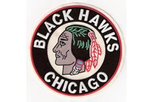 National Emblem Chicago Blackhawks 3rd Jersey Round Logo Patch