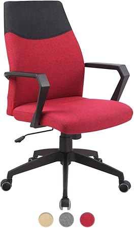 Kayelles Flet Chaise Bureau Design Fauteuil Bureau Confort Rouge Amazon Fr Cuisine Maison Kayelles Flet Chaise Bureau Design Fauteuil Bureau Confort Rouge Amazon Fr Cuisine Maison