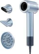YASHE Hair Dryer 1600W Brushless Motor 110000 RPM 22m/s Diffuser 2 Nozzles view 9