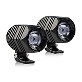 Handster Motorcycle Fog Light 2inch Cool White LED
