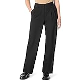 Amazon Essentials Womens Relaxed-Fit Business Straight Full Length Dress Pant