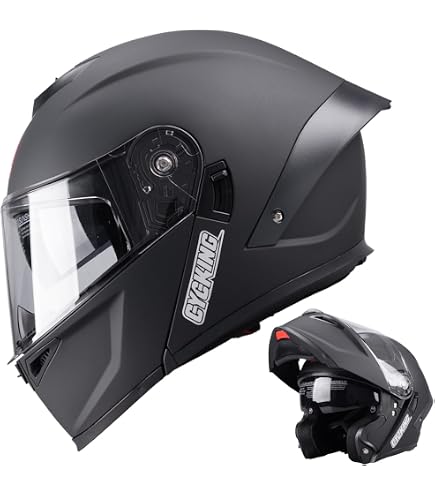 Amazon.com: TRIANGLE Motorcycle Helmets Full face Helmet for Adults Men and Women Dual Visor with Internal Sunshield DOT Approved (Black Gray, Large) : Automotive Amazon.com: TRIANGLE Motorcycle Helmets Full face Helmet for Adults Men and Women Dual Visor with Internal Sunshield DOT Approved (Black Gray, Large) : Automotive