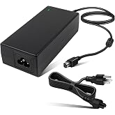 4Pin 12V 8.33A-9A AC DC Power Adapter Charger for Synology Disk Station 4-Bay DS918 DS918+ DS916 DS916+ DS923 DS423 DS620slim DS418 Network Storage NAS Server Power Supply Charging Cable Replacements