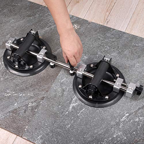 IMT Seamless Seam Setter 2 Pack with 8-Inch Vacuum Suction Cups for Seam Joining and Leveling, Professional Countertop Installation Tool for Granite, Stone, Marble, Slab, with Free Gloves and Case