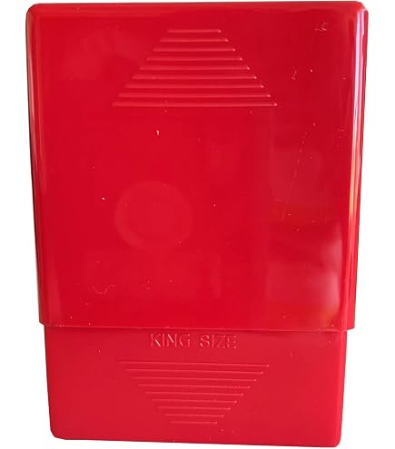 plastic cigarette case 100s Malisseladi Case/Box for 100's Cigarette Portable Transparent Can Hold 20pcs Slim Cigarettes (Wolf, Transparent White) : Health & Household Glow in The Dark Plastic