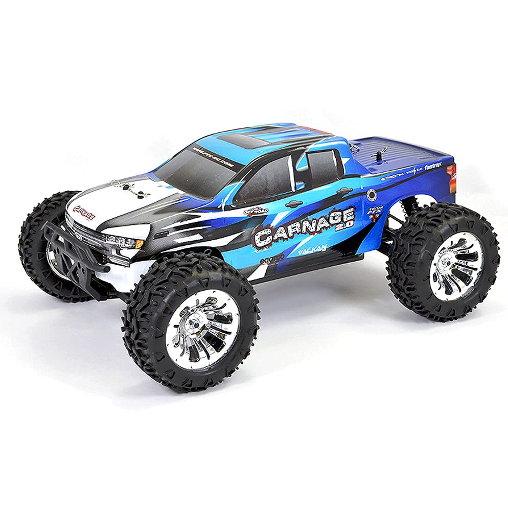 FTX Carnage 2.0 1/10 Brushed Truck 4WD RTR - Blue