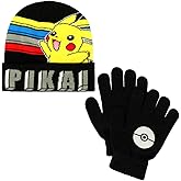 Bioworld Pokemon Knit Cuff Hat and Gloves