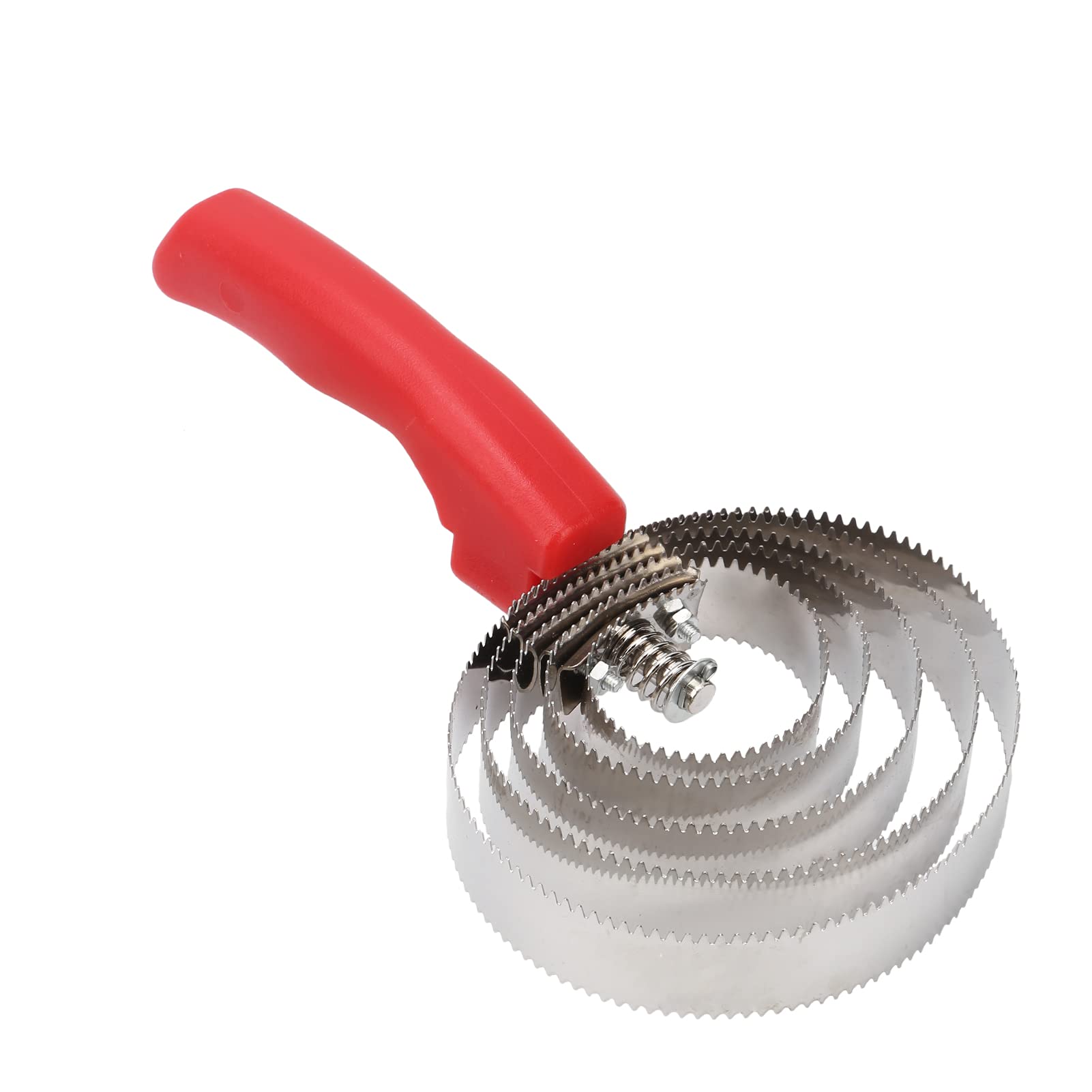 Horse Curry comb Stainless Steel Livestock Itching Brush Horse Shedding Comb Horse Grooming Brushes for Sheep Horses Cows[5 Rings] Curry Combs