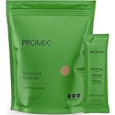 ProMix Nutrition Electrolytes Powder Packets - Sugar Free, Zero Calorie, Stevia Free, Fasting Friendly, Natural Himalayan Pink Salt - Lemon Lime - 30 Servings (Pack of 30)