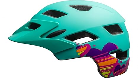 BELL SIDETRACK Y MIPS Junior Fahrradhelm - Matte Mint/Tang