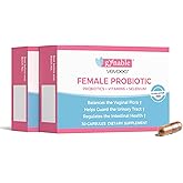 Vevoec Gynable Vaginal Probiotics for Women,Female Probiotic for pH Balance with Lactobacillus 5 Billion CFU Probiotics Blend,Selenium-Vitamin D3,Promote Healthy Vaginal Odor & Vaginal Flora,60 Count
