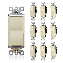 TOPELER 10Pack Decorator Single Pole Light