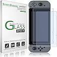 amFilm Tempered Glass Screen Protector for Nintendo Switch 2017 (2-Pack)