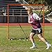 Champion Sports Backyard Lacrosse Goal Official Size Goal with Net - 6' x 6'