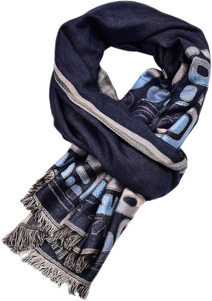 bufanda beige hombre