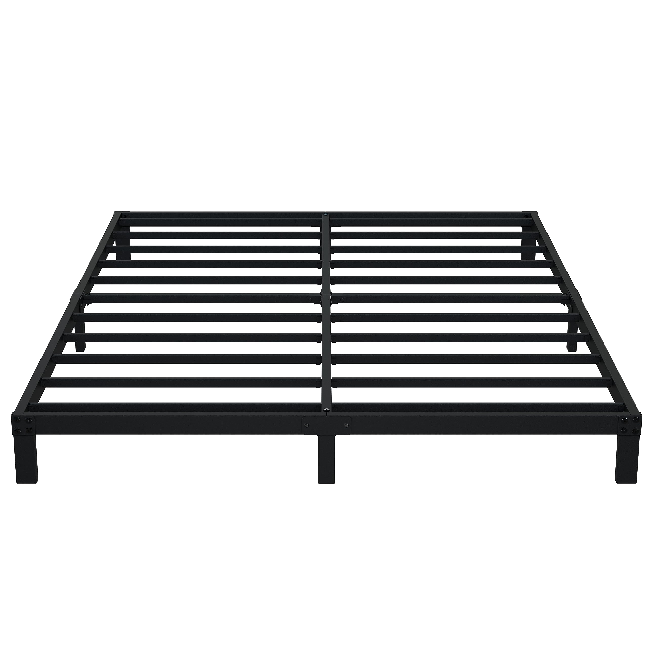 Upcanso 7 Inch Queen Bed Frame No Box Spring Need, Low Profile Metal