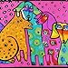 allydrew Vibrant 100% Silk Long Scarf 51