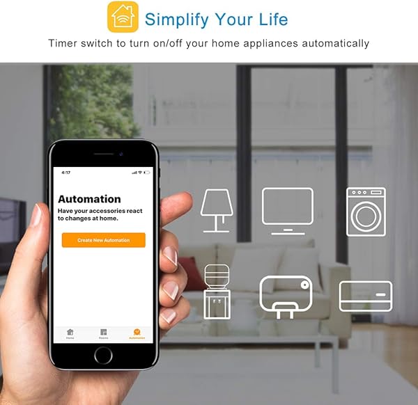 FreeLeben WIFI Enchufe Inteligente 16A Smart Socket Funciona con Apple HomeKit Smart WiFi Socket Enchufe Inteligente Porttil con Control Inalmbrico e Interruptor de Encendido 2 pack