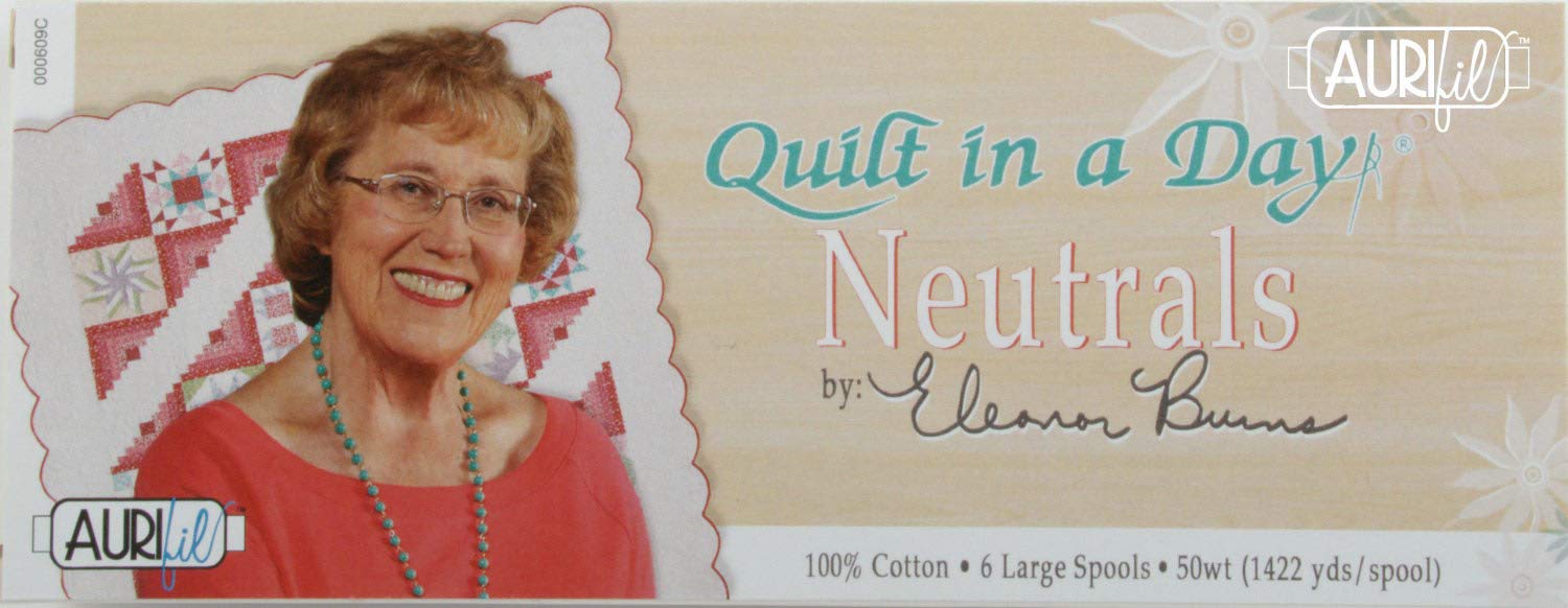 Aurifil Thread AUREB50QD6 Thrd Coll Quilt in A Day- Burn