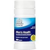 21st Century One Daily Men's Health Multivitamin Tablets, 100 Count | Complete Daily Multivitamin &amp; Multimineral, Compare VS. One A Day&reg; Men's, Men with Lycopene, Zinc &amp; Lutein for Heart