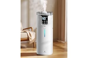 Lacidoll Humidifiers for large room bedroom,16L/4.2Gal Whole house humidifier for home 1500 sq.ft. Ultrasonic cool mist humid