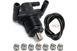 7052161 polaris sportsman petcock Shut-off Valve for Polaris ATV Sportsman 335 325 330 400 500 600 700 7052161,3 Way Petcock Tank Fuel Shut-off Valve Switch, By LIYYOO