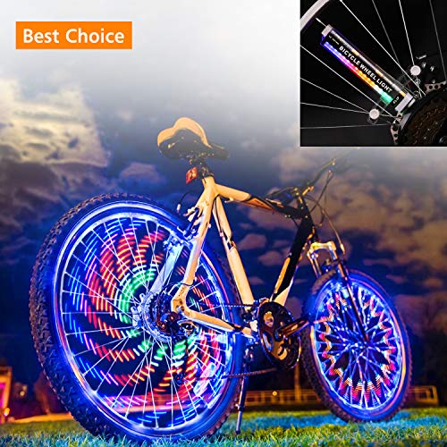 Bike Wheel Light, Bicycle Wheel LED Light Waterproof Spoke Lights
