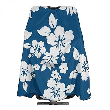 Amazon Com Hawaiian Flowers Black And White Salon Hair Cut