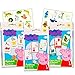Peppa Pig Flash Cards Set (3 Pack) with Sticker