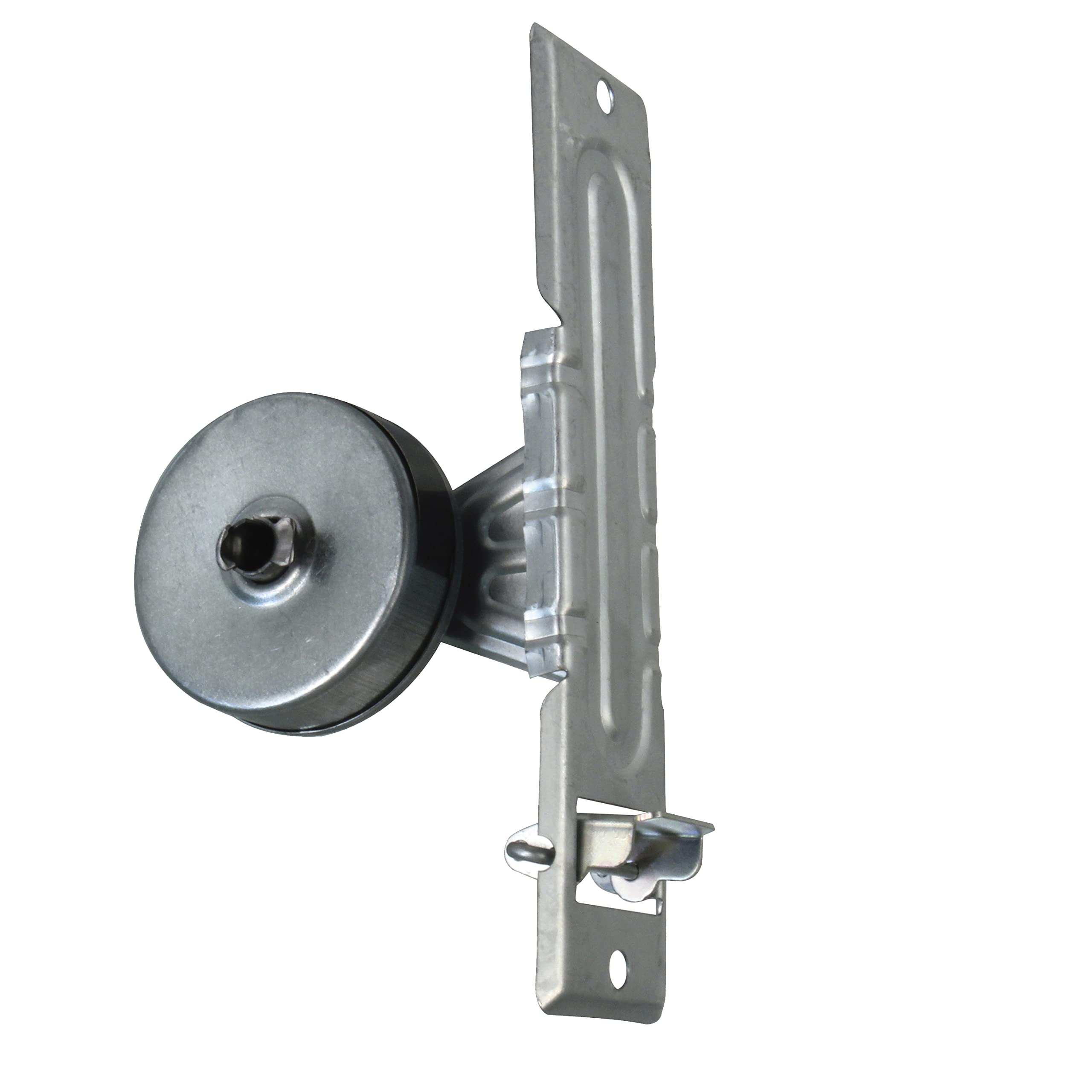 Amig - Recessed metal shutter winder - Compatible with straps up to 22 mm - Flush installation with 1 tab - Durable steel with metallic finish - 4.6×18.8×11 cm