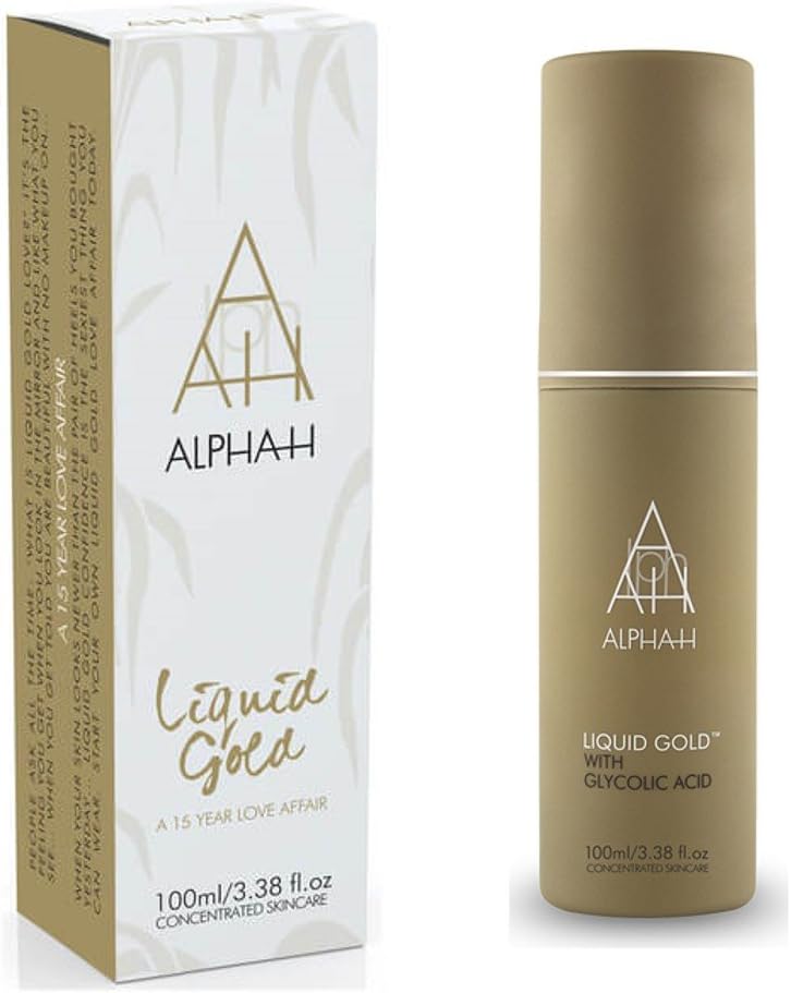Alpha-H Liquid Gold Resurfacing Firming Lotion 100ml Boxed Glycolic Acid