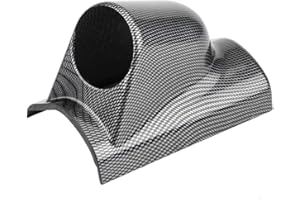 Acouto Gauge pod-Gauge Mount Pod, 52mm 2 Inch Universal Duty Racing Sport Meter Gauge Pillar Mount Pod Holder Bracket Gauge H