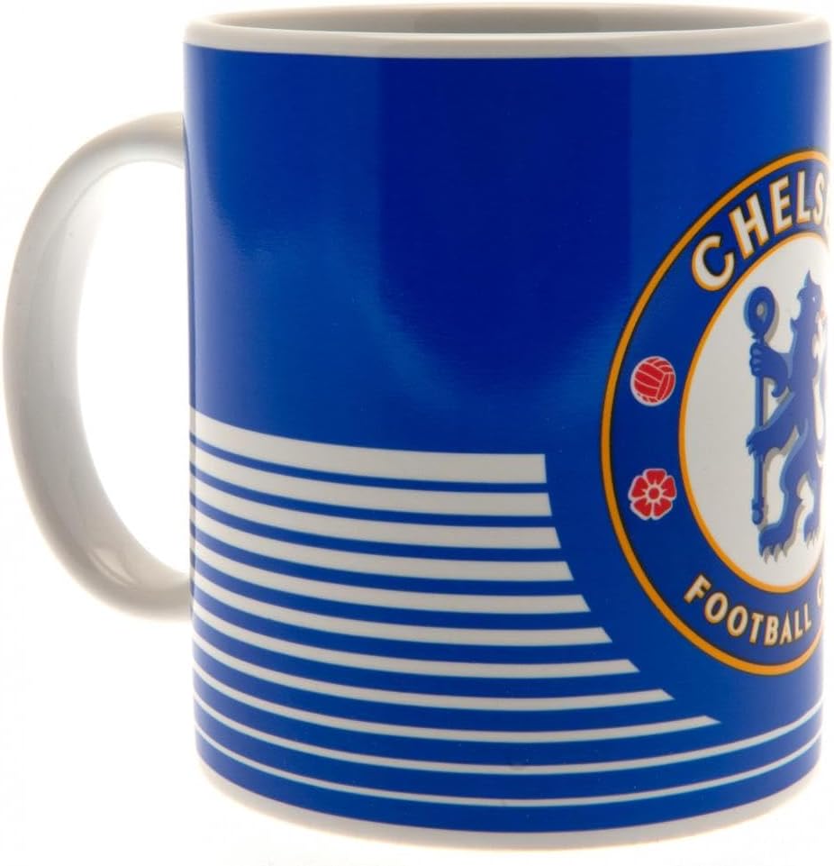 FOCO Chelsea Official Mug Ceramic 325ml Crest Gift Box Two Tone Handle