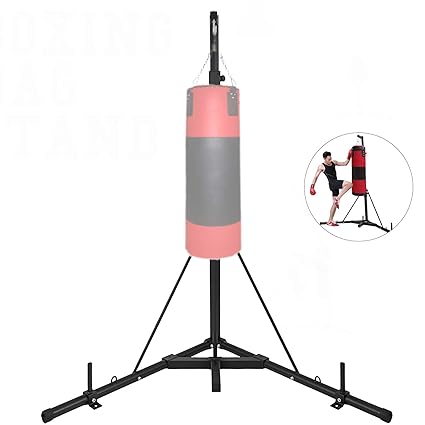single station heavy bag stand