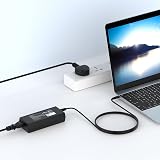 VUOHOEG 90W Dell OptiPlex Charger 19.5V 4.62A 4.5x3.0mm MFF Desktop AC Adapter view 2