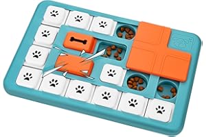 FOXMM Dog Puzzle Toys for Large Medium Small Dogs,Interactive Dog Toys for IQ Training & Mental Stimulating,Dog Enrichment Toys with Squeak Design,Dog Treat Puzzle for Fun Slow Feeder
