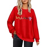 TIYOMI Plus Size Sweaters for Women Oversized Pullover Crewneck Sweater Knit Side Split Casual Sweaters Fall Winter XL-5XL