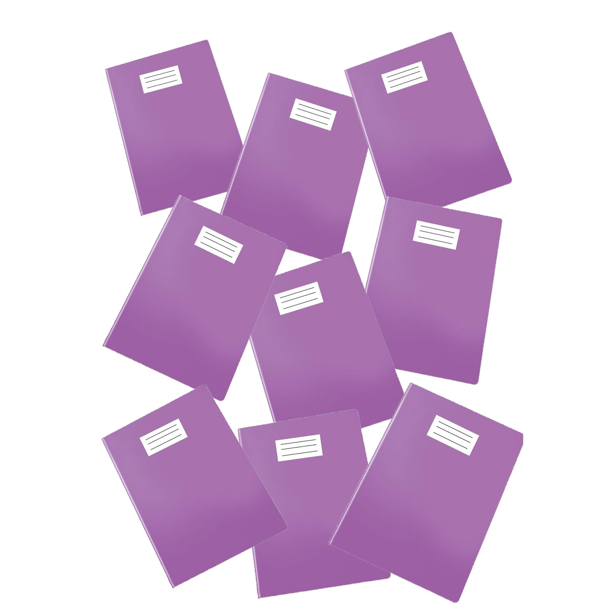 Pack of 25 Maxi Cover/Notebook Cover Coloured Lacquered, Not Transparent, f.to A4 - Purple