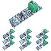 ANMBEST 10PCS MAX485 RS485 Transceiver Module TTL Serial to RS-485 Module | UART Serial to RS-485 Module, for Arduino Raspberry Pi Industrial-Control