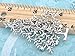 Alilang Silvery Tone Green Rhinestones Holiday Christmas Tree Star Brooch Pin