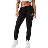True Religion Circular Terry Jogger Pants for Women's