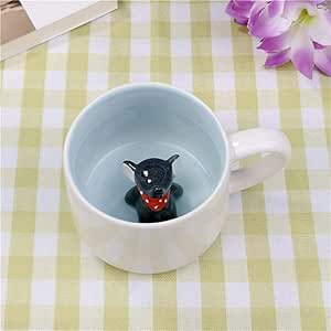 FXCHUANGOU Taza de Animal Sorpresa de Elefante (Dentro de la Taza de